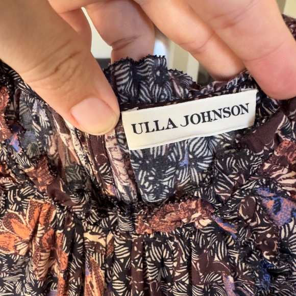 Ulla Johnson Delia Midi Dress – Size 2 – Jet Sunburst Floral - Picture 3 of 6